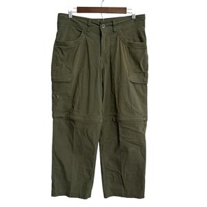 Boy Scouts of America switchback pants men's 32x24 green convertible camp hike